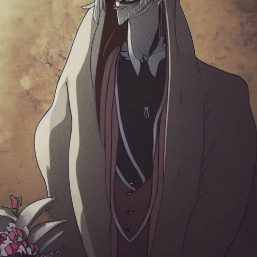 Image similar to elias ainsworth from the ancient magus'bride, realistic photograph, 8 k photo