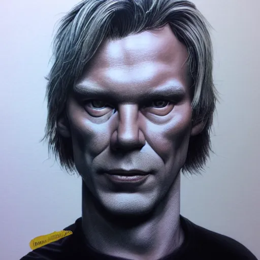 Prompt: a beautiful detailed 3 d matte portrait of antti tuisku, by glenn fabry, high details