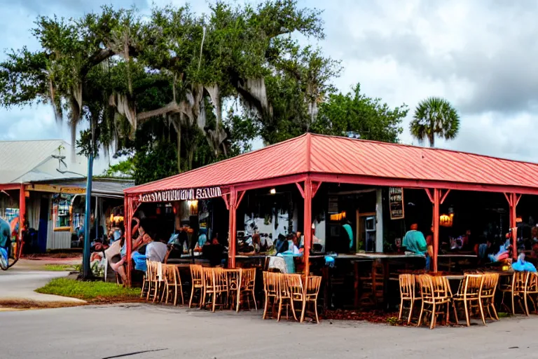 Image similar to Frenchmen Street Food at Swamphead but no one is there,