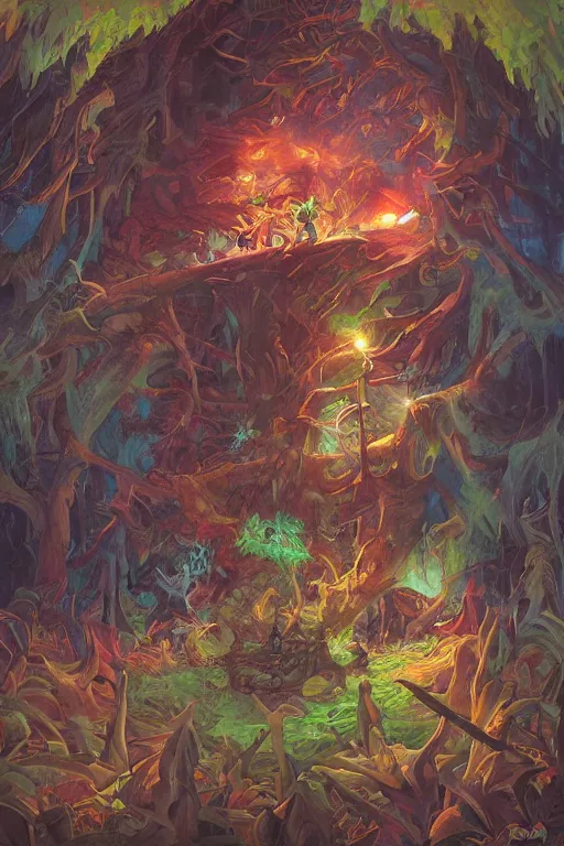 Image similar to The Ayahuasca Spirit, by Andreas Rocha