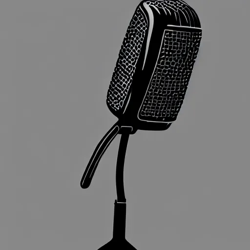 Image similar to microphone concept art