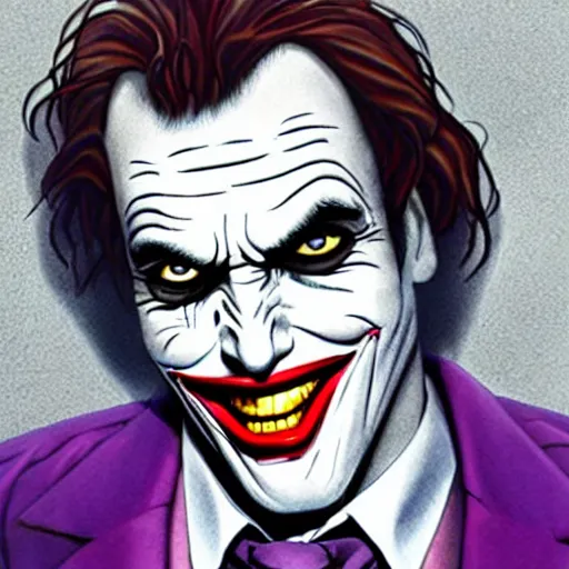 Prompt: Michael Keaton as the Joker