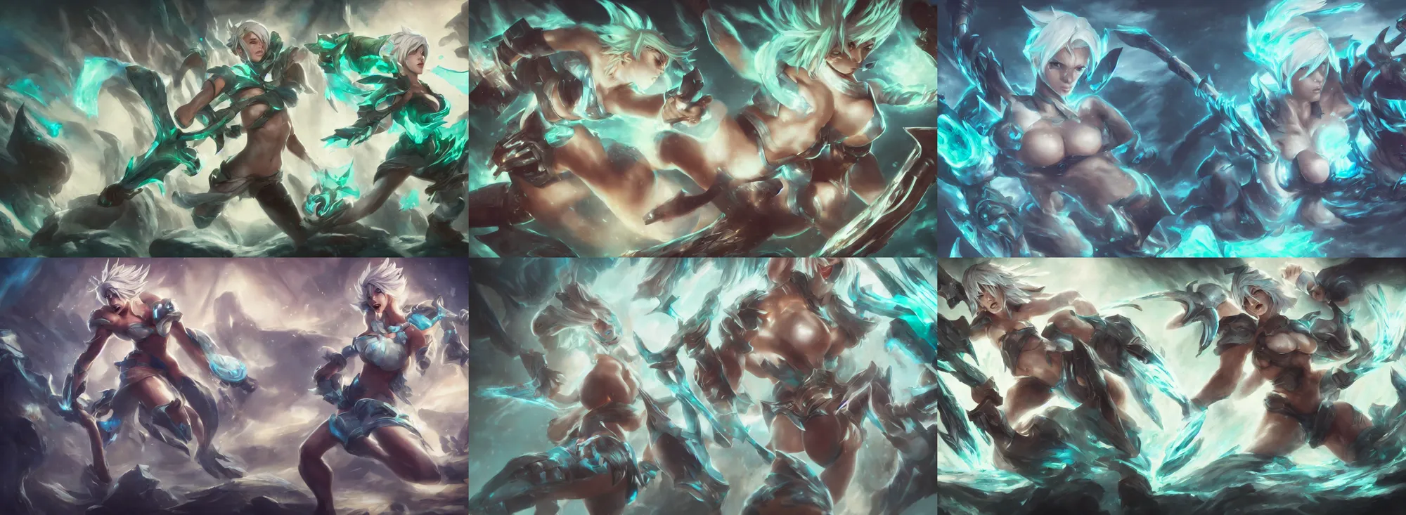 league of legends riven splash art