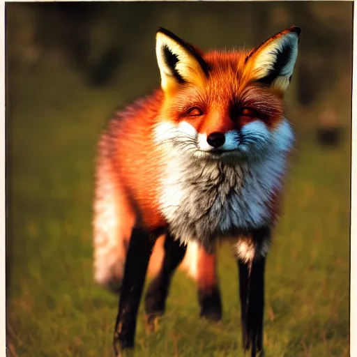 Image similar to 35mm photo of fox