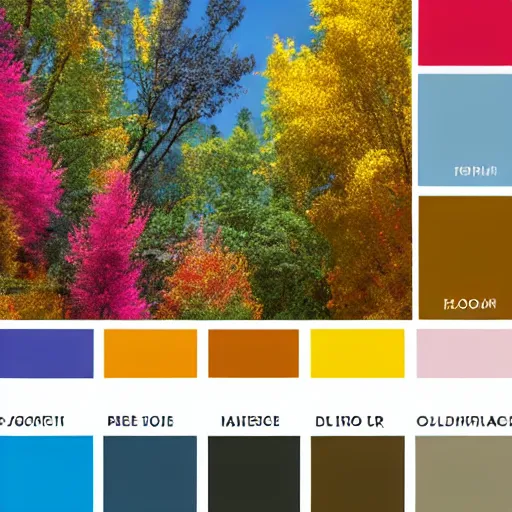 Image similar to most popular 2 0 2 3 color palette