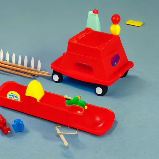 Image similar to Tiananmen square fisher price kit