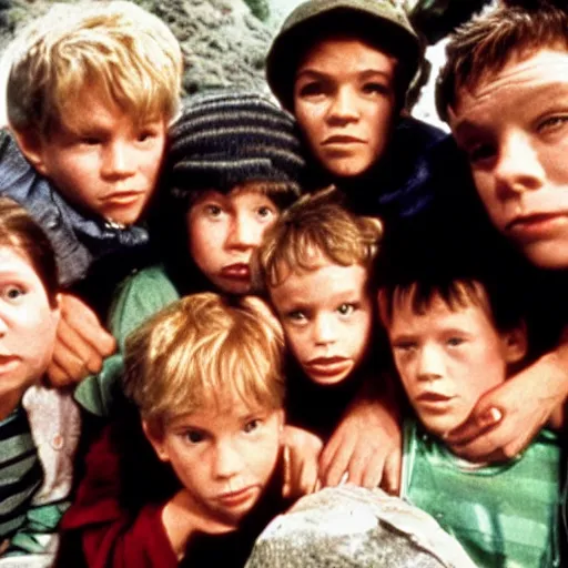 Image similar to the goonies, netflix adaption