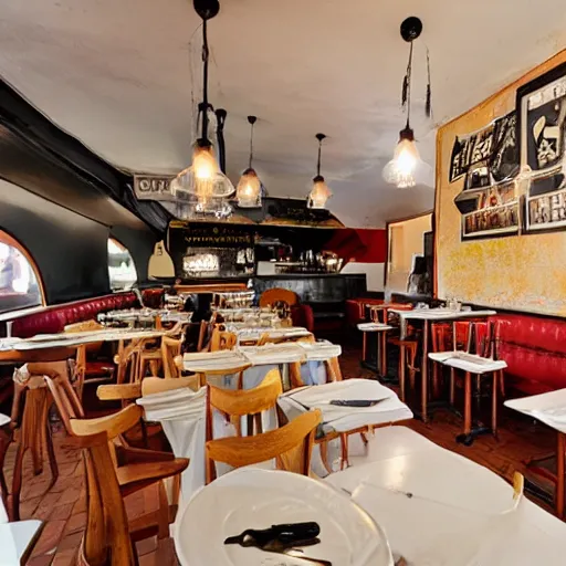 Image similar to Pizzeria Vesuvio interior,360