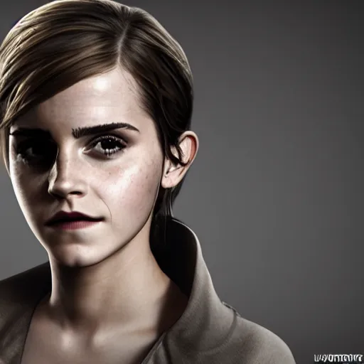 Image similar to Emma Watson a dressed as Catalan Terrorist in CSGO ,hyperrealistic, 8k UHD, studio photography, high quality, high detail, stunning lighting