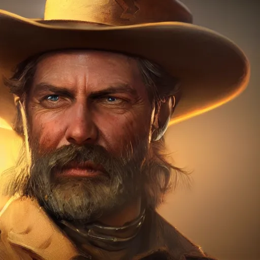 Image similar to old west outlaw, sharp focus, intricate, elegant, digital painting, artstation, matte, highly detailed, concept art, illustration, volumetric lighting, bokeh light, art by greg olsen and liz lemon swindle