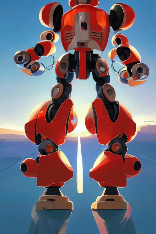 Image similar to metabots medabots medarotto medarot robot minimalist comics, behance hd by jesper ejsing, by rhads, makoto shinkai and lois van baarle, ilya kuvshinov, rossdraws global illumination ray tracing hdr radiating a glowing aura