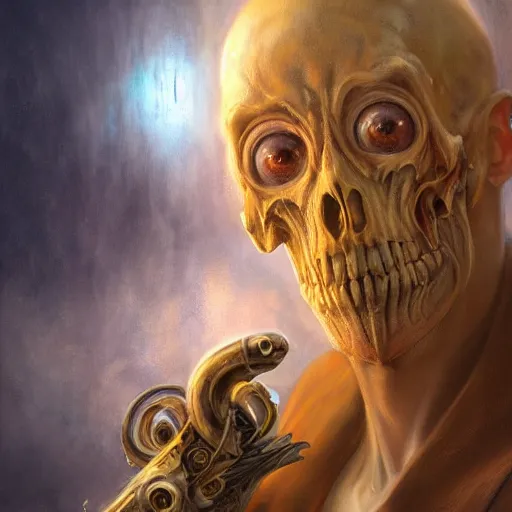 Prompt: lovecraftian soul reaper, detailed, centered, digital painting, artstation, concept art, donato giancola, joseph christian leyendecker, wlop, boris vallejo, breathtaking, 8 k resolution, extremely detailed, beautiful, establishing shot, artistic, hyperrealistic, beautiful face, octane render, cinematic lighting, dramatic lighting, masterpiece