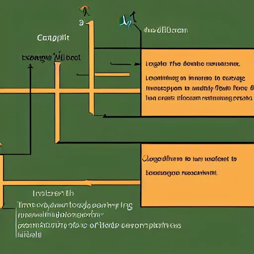 Prompt: flow chart diagram of the first successful AGI model, inkscape, exxcalidraw, Language: English, Font: Times New Roman