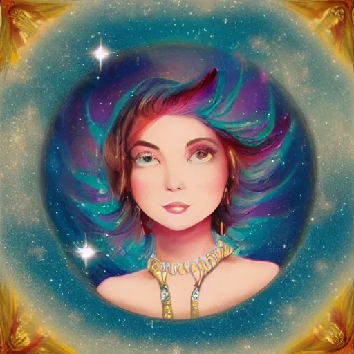 Image similar to lucy in the diamond sky,fantasy
