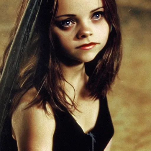 Prompt: young witch christina ricci