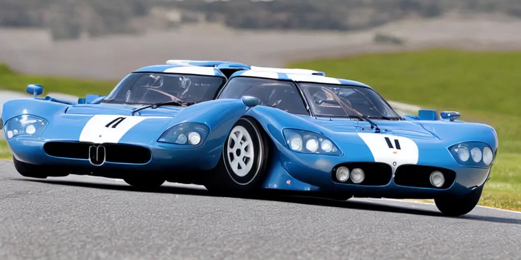 Prompt: 1970s Maserati MC12