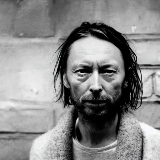 Image similar to thom yorke singer songwriter rolling stone, a photo by colin greenwood