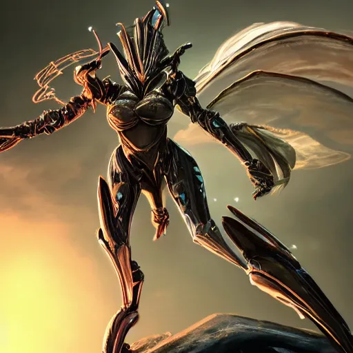 Prompt: high quality bug pov of a highly detailed beautiful Giant valkyr prime female warframe, preparing to step on you, unaware of your existence, sharp claws, bug pov shot, highly detailed art, epic cinematic shot, realistic, professional digital art, high end digital art, furry art, DeviantArt, artstation, Furaffinity, 8k HD render, epic lighting, depth of field