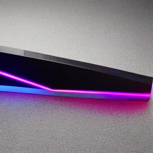 Image similar to rgb gamer coffin