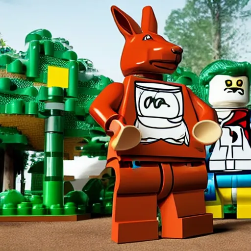 Prompt: lego big chungus