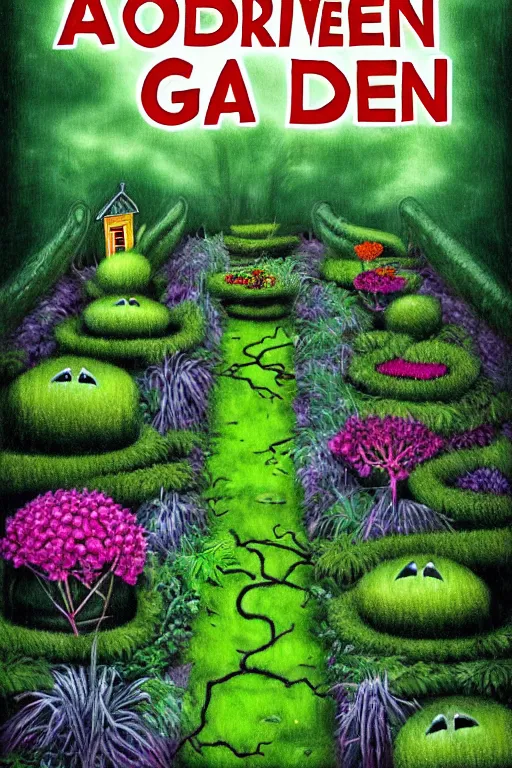 Image similar to a scary garden by robert steven connett