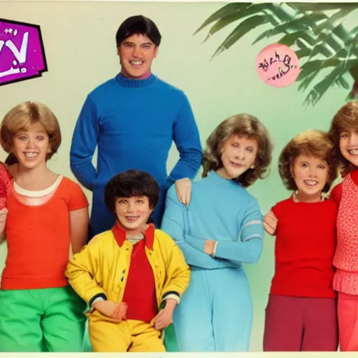 Image similar to still from1983 children's tv show about humans wearing digestive organs color