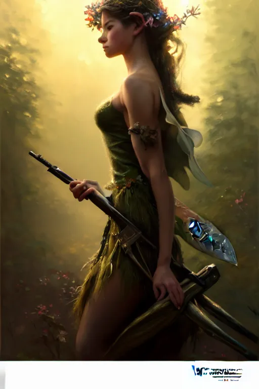 Image similar to cinematic shot of an epic portrait of a fairy dressed in military clothes, shiny skin, beautiful eyes, beautiful, small details, night setting, realistic poster with volumetric light from craig mallism, artgerm, jeremy lipkin and michael garmash, unreal engine, radiant light, detailed and complex environment, digital art, trends at art station, a masterpiece