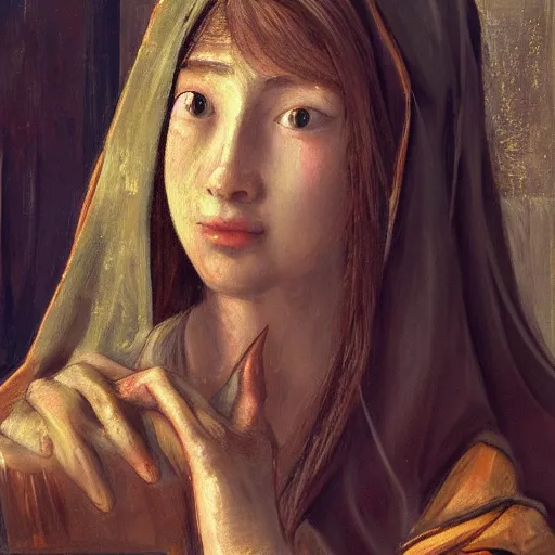 Image similar to selfie!!!!! of a 1 0 th century!!!!! woman, detailed facial features, golden ratio, centered, photorealistic photography, photorealism, cinematic photography, fisheye!!!!! lens, ( ( ( ( ( worm's - eye view ) ) ) ) ), artstation, cgsociety contest winner, vignette