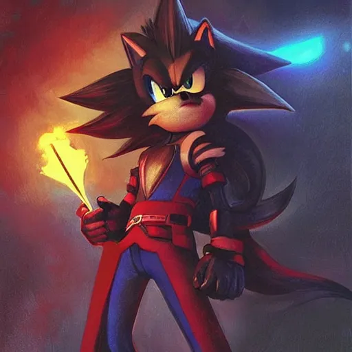 ArtStation - Shadow The Hedgehog Fan Art