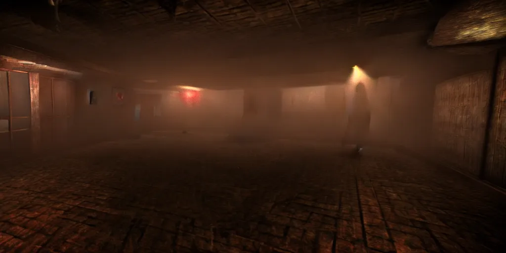 Prompt: heaven's night nightclub, silent hill