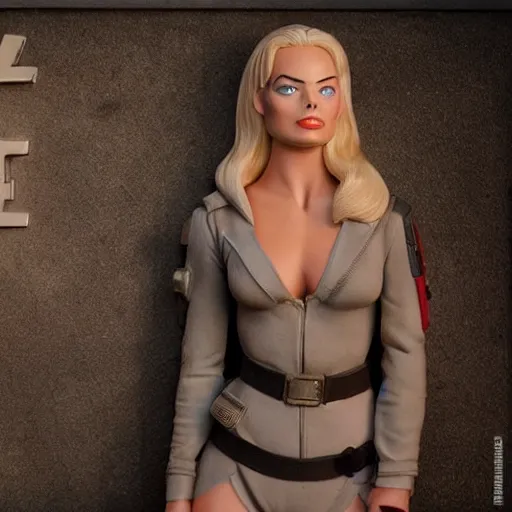 Image similar to margot robbie hasbro g. i joe 4 k