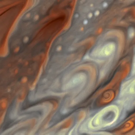 Image similar to Clouds of Jupiter on Mars's surface.