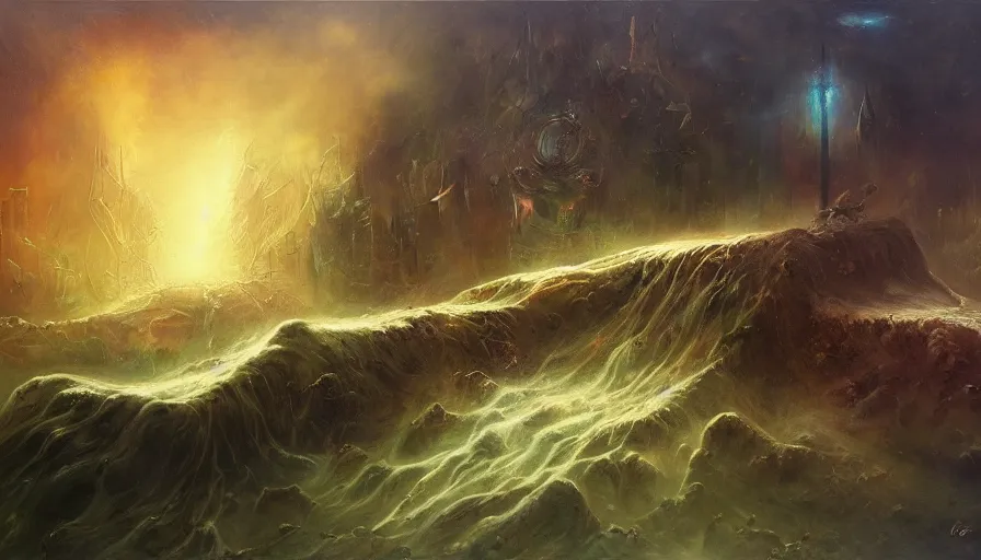 Image similar to mindscape, by mariusz lewandowski