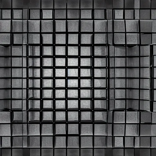Image similar to abstract honeycomb structure inside a acrylic cube in a dark grey background