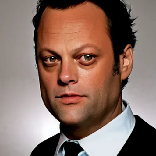 Image similar to vince vaughn as a pokemon card