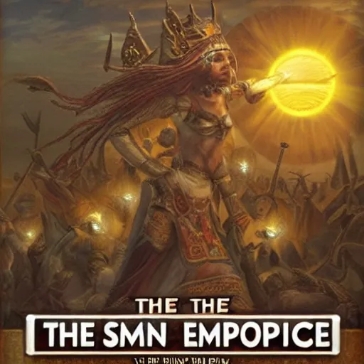 Prompt: the sun empire