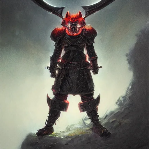 Prompt: angry anthropomorphic shiba inu, wearing berserk anime skull knight armor and sword, blood aura red light, fantasy, dark, portrait art by donato giancola and greg rutkowski, realistic face, digital art, trending on artstation, symmetry