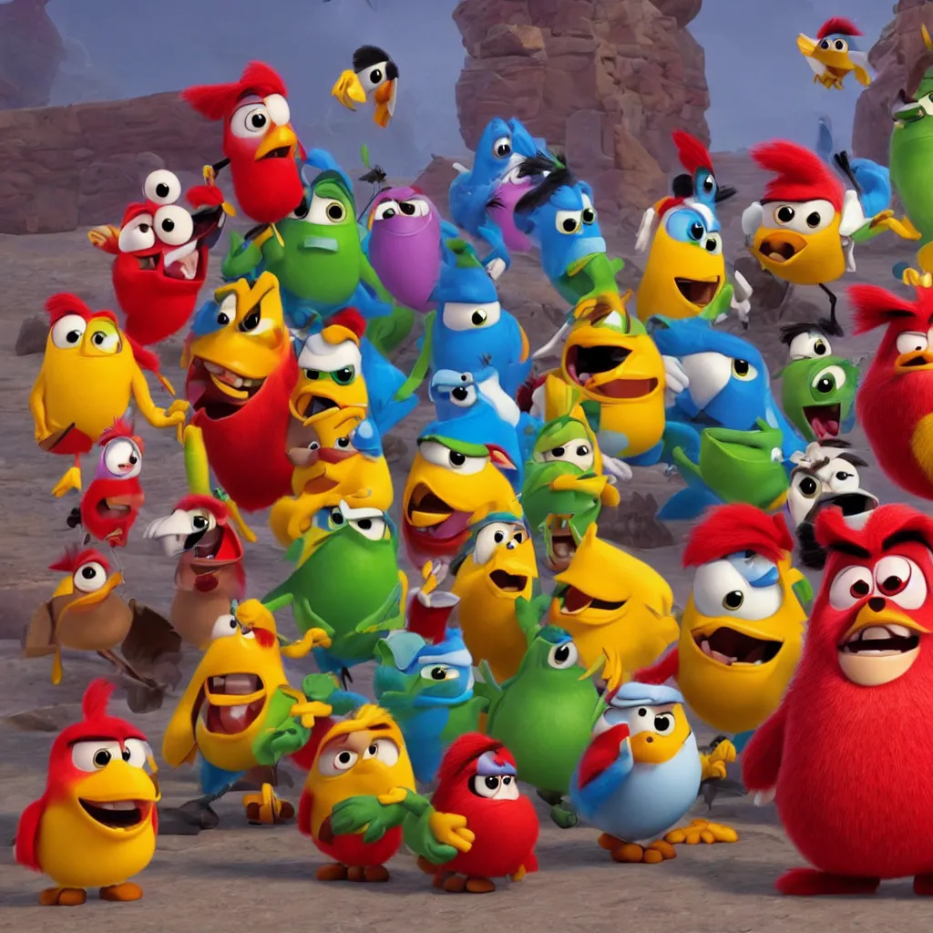 Image similar to new character by disney pixar supercell oy rovio