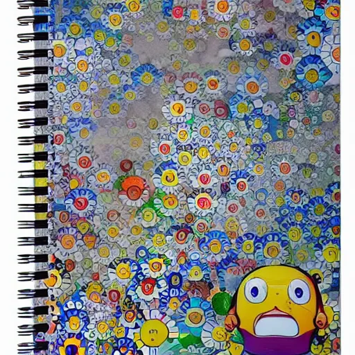 Prompt: a illustration of the great wall of china, in a notebook, takashi murakami inspired, notebook paper, highly detailed, beautiful sketch drawing