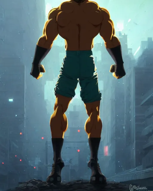 Prompt: gigachad luigi bodybuilder standing in front of a atomic blast like one punch man wearing a suit in the fight club city, fantasy character portrait, ultra realistic, anime key visual, full body concept art, intricate details, highly detailed by greg rutkowski, ilya kuvshinov, gaston bussiere, craig mullins, simon bisley