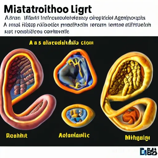 Prompt: a mitochondria, biology,