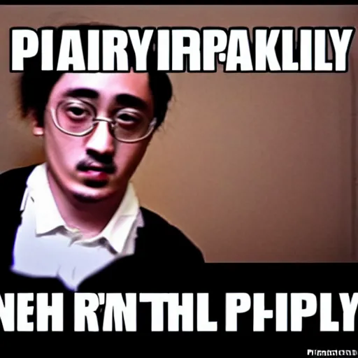 Prompt: filthy frank pimp my wheelchair