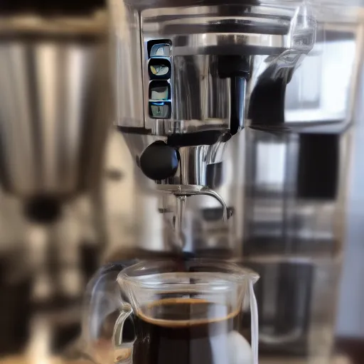 Image similar to humanoid coffee machine