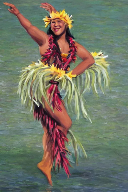 Image similar to female dancer aloha hula by kim taylor reece