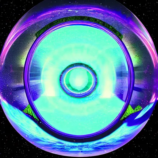 Prompt: ( ( ( psychonautist samurai ) ) ) in a bubble, digital art, award winning, volumetric lighting