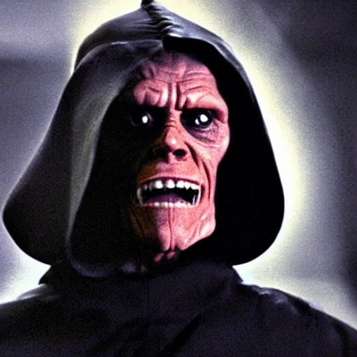 Image similar to Willem Dafoe as a Sith Lord