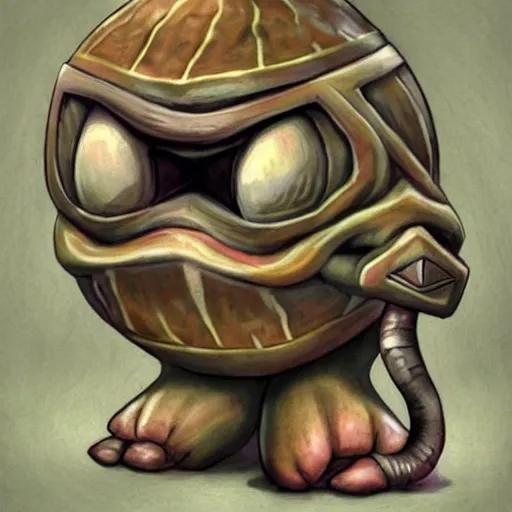 Image similar to realistic octorok from the legend of zelda,