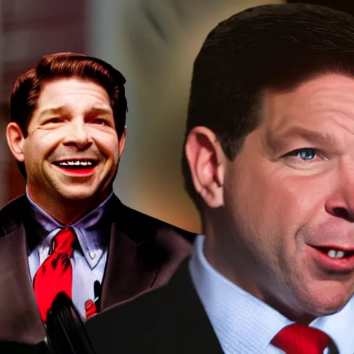 Prompt: vampire ron desantis