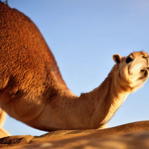 Image similar to camel - hamster, nature photography