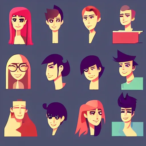 Image similar to 2 d character design, music group, vector art, digital art, portrait, 4 k, 8 k, sharp focus, smooth, illustration, concept art, pop band